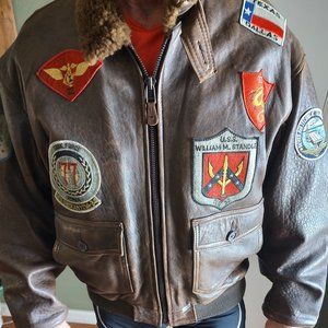 "Top Gun" style Avirex bomber jacket